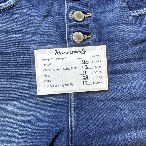 KANCAN KURVY ULTRA HIGH RISE SKINNY JEANS SIZE 27 - Picture 9 of 9